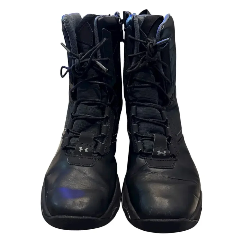 Under Armour UA Stellar G2 Side Zip Tactical Boots Black Men’s 8.5